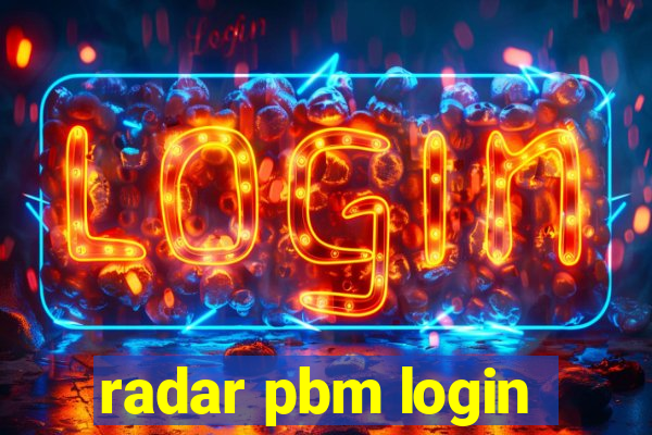 radar pbm login